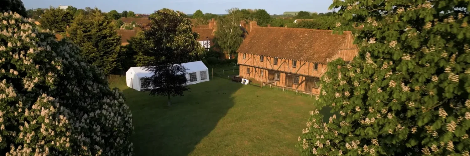 Moot Hall and Elstow Abbey: A skyward journey
